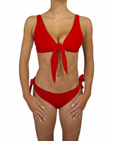 Side Tie Low Waist Bottom
