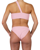 Asymmetrical Side Strap Low Waist Bottom