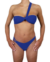 Asymmetrical Side Strap Low Waist Bottom