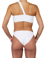 Asymmetrical Side Strap Low Waist Bottom