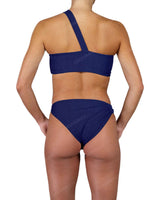 Asymmetrical Side Strap Low Waist Bottom