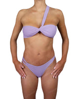 Asymmetrical Side Strap Low Waist Bottom