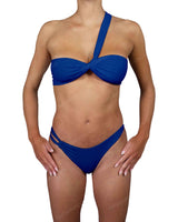 Asymmetrical Side Strap Low Waist Bottom