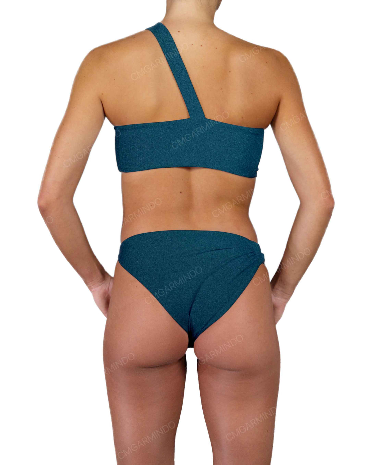 Asymmetrical Side Strap Low Waist Bottom