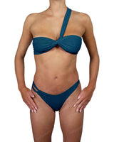 Asymmetrical Side Strap Low Waist Bottom