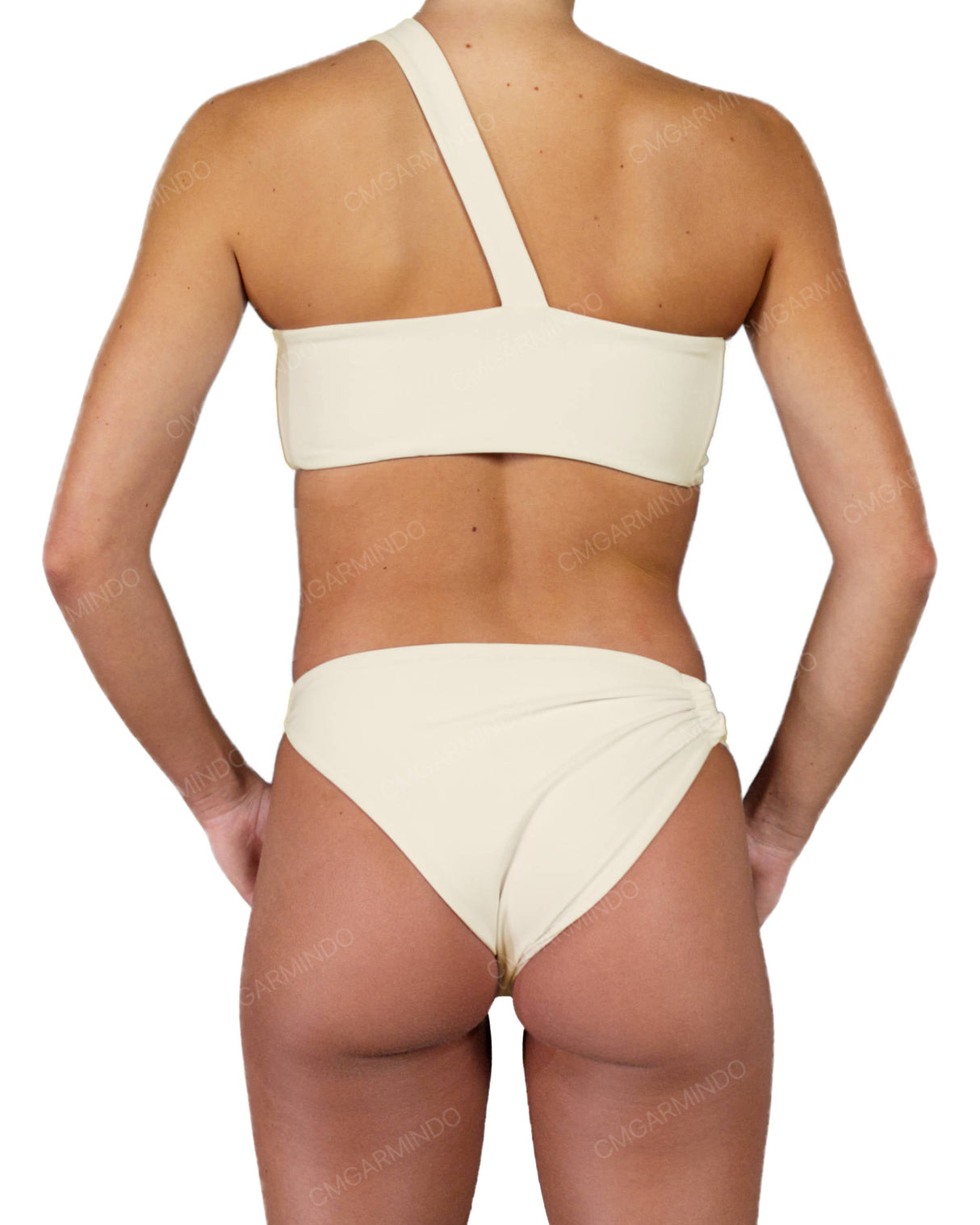 Asymmetrical Side Strap Low Waist Bottom