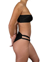 Asymmetrical Side Strap Low Waist Bottom