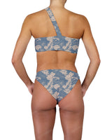 Asymmetrical Side Strap Low Waist Bottom