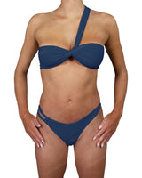 Asymmetrical Side Strap Low Waist Bottom