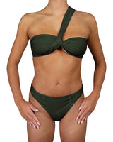 Side Scrunched High Waist Bottom