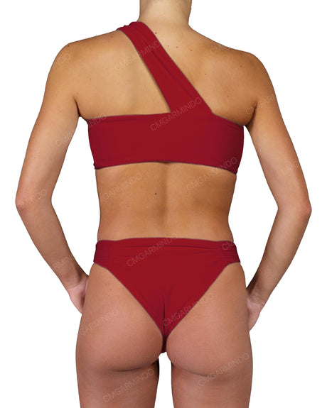 Side Scrunched High Waist Bottom