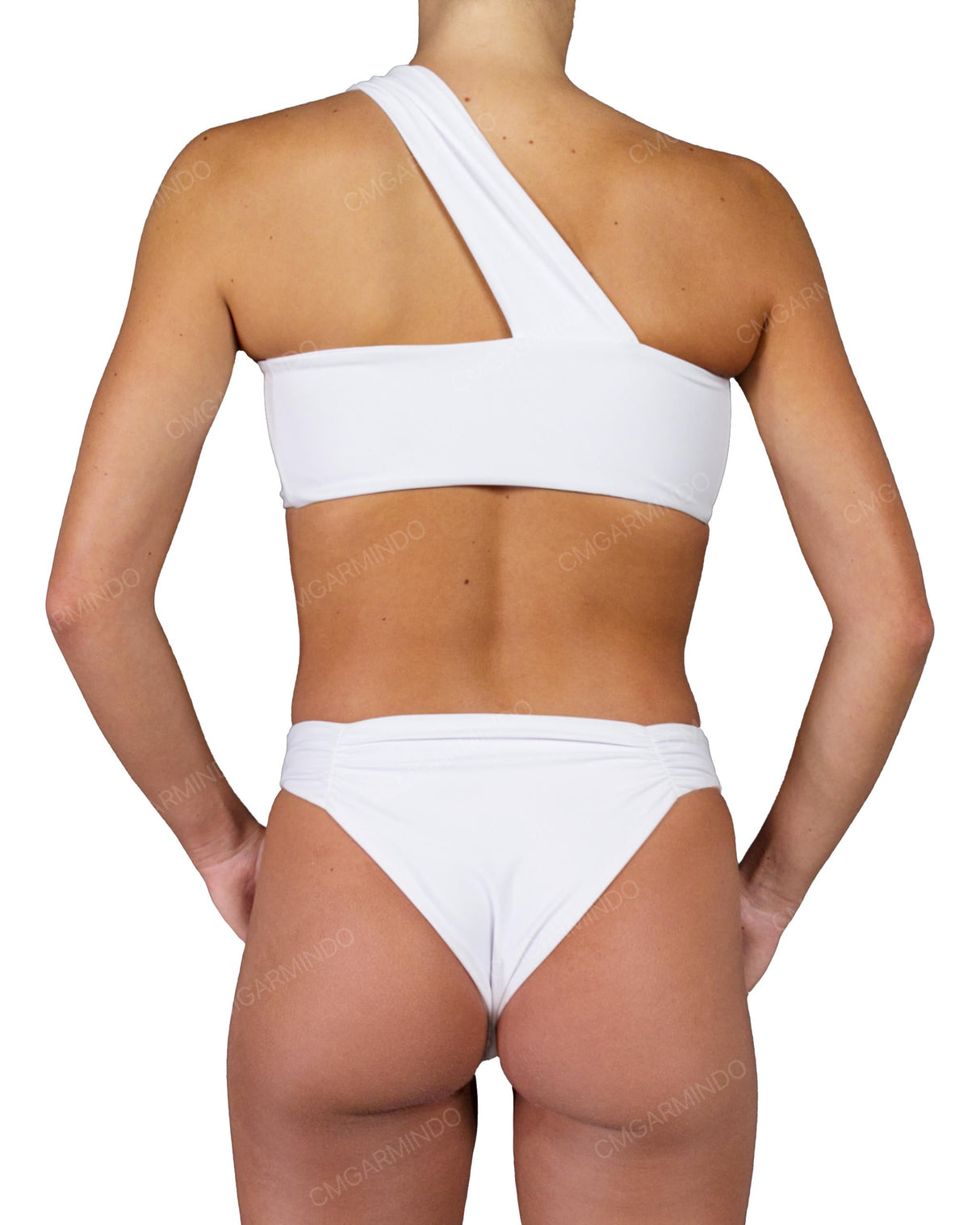 Side Scrunched High Waist Bottom