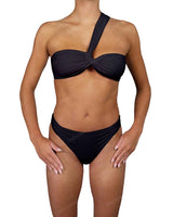 Side Scrunched High Waist Bottom