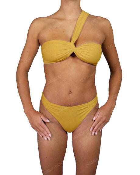 Side Scrunched High Waist Bottom