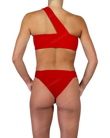 Side Scrunched High Waist Bottom