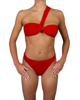 Side Scrunched High Waist Bottom