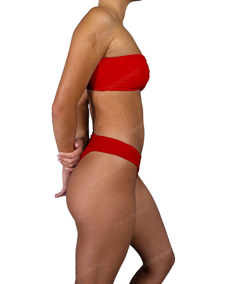 Side Scrunched High Waist Bottom