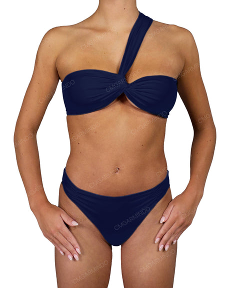 Side Scrunched High Waist Bottom