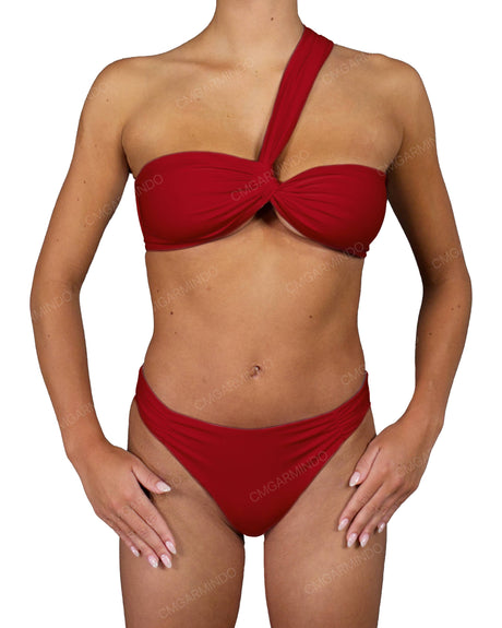 Side Scrunched High Waist Bottom