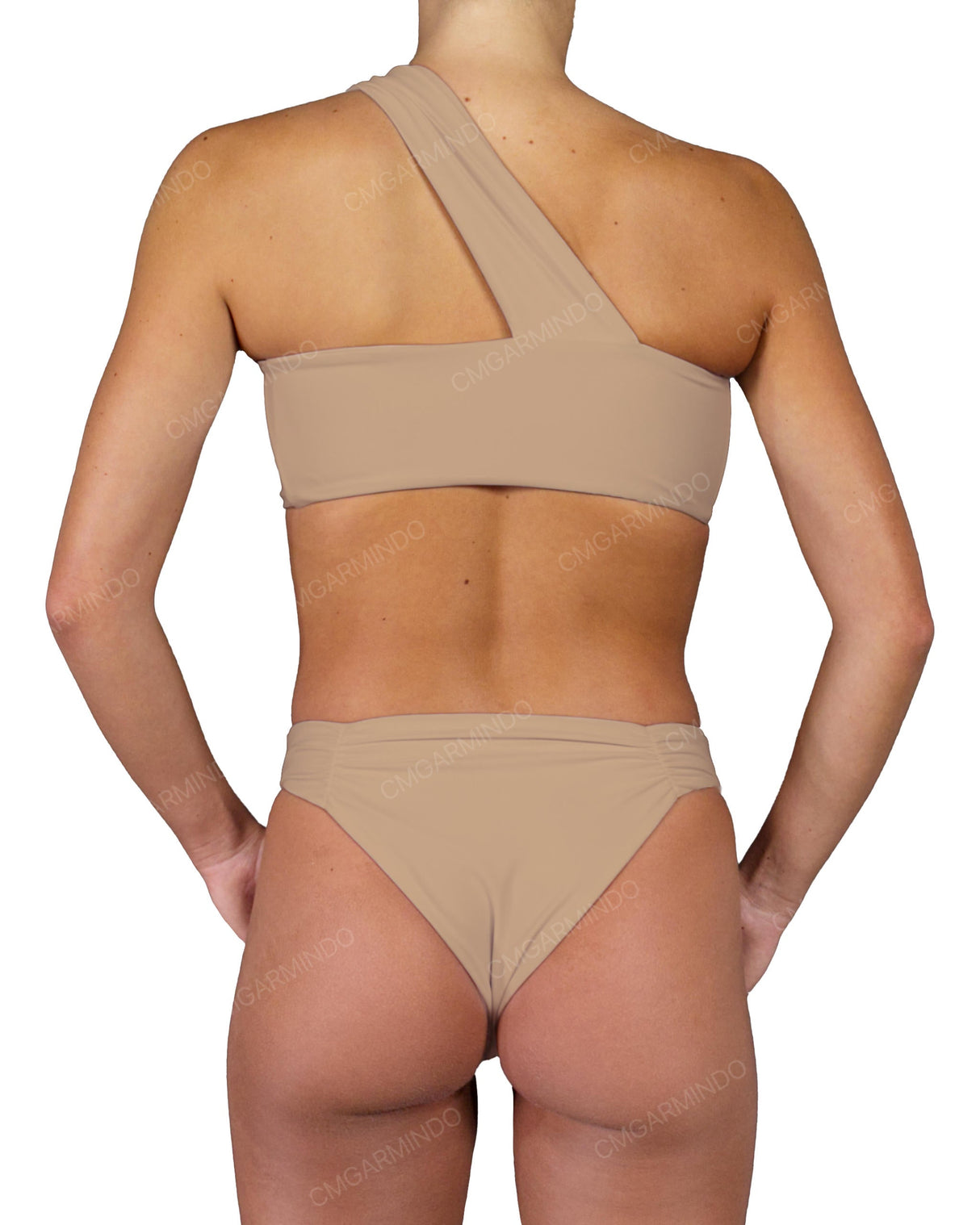 Side Scrunched High Waist Bottom