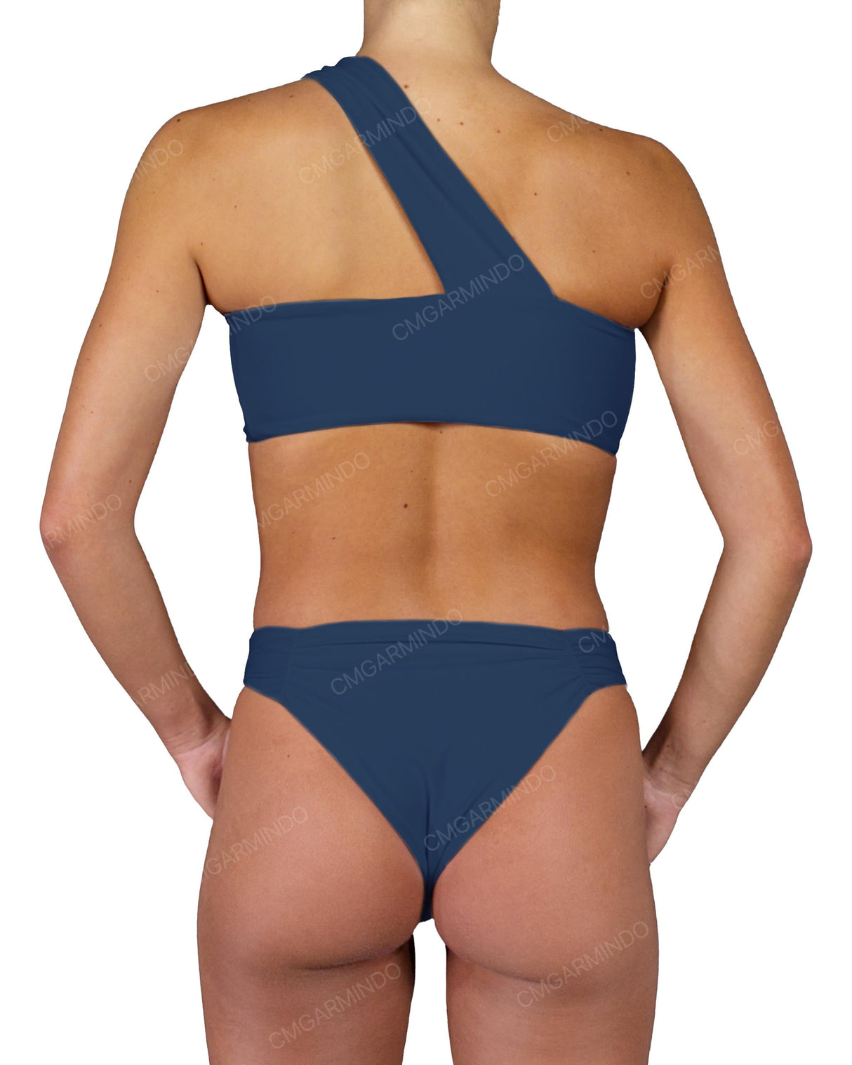 Side Scrunched High Waist Bottom