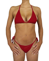 Side Tie String Low Waist Bottom