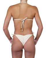 Scrunched Back Side Tie Bottom