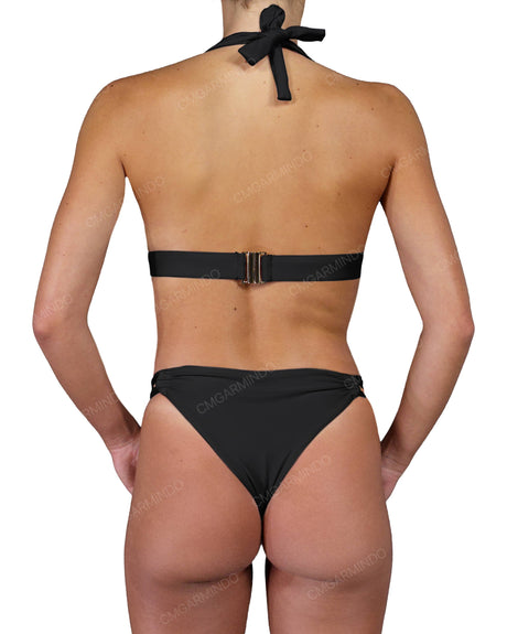 Double Strap High Waist Bottom