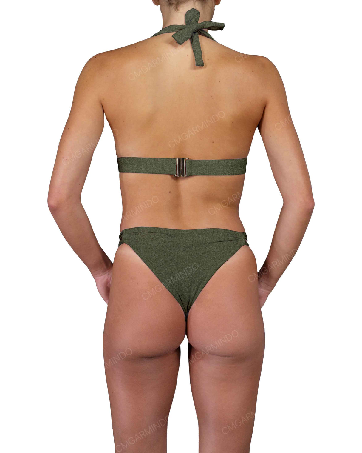 Double Strap High Waist Bottom