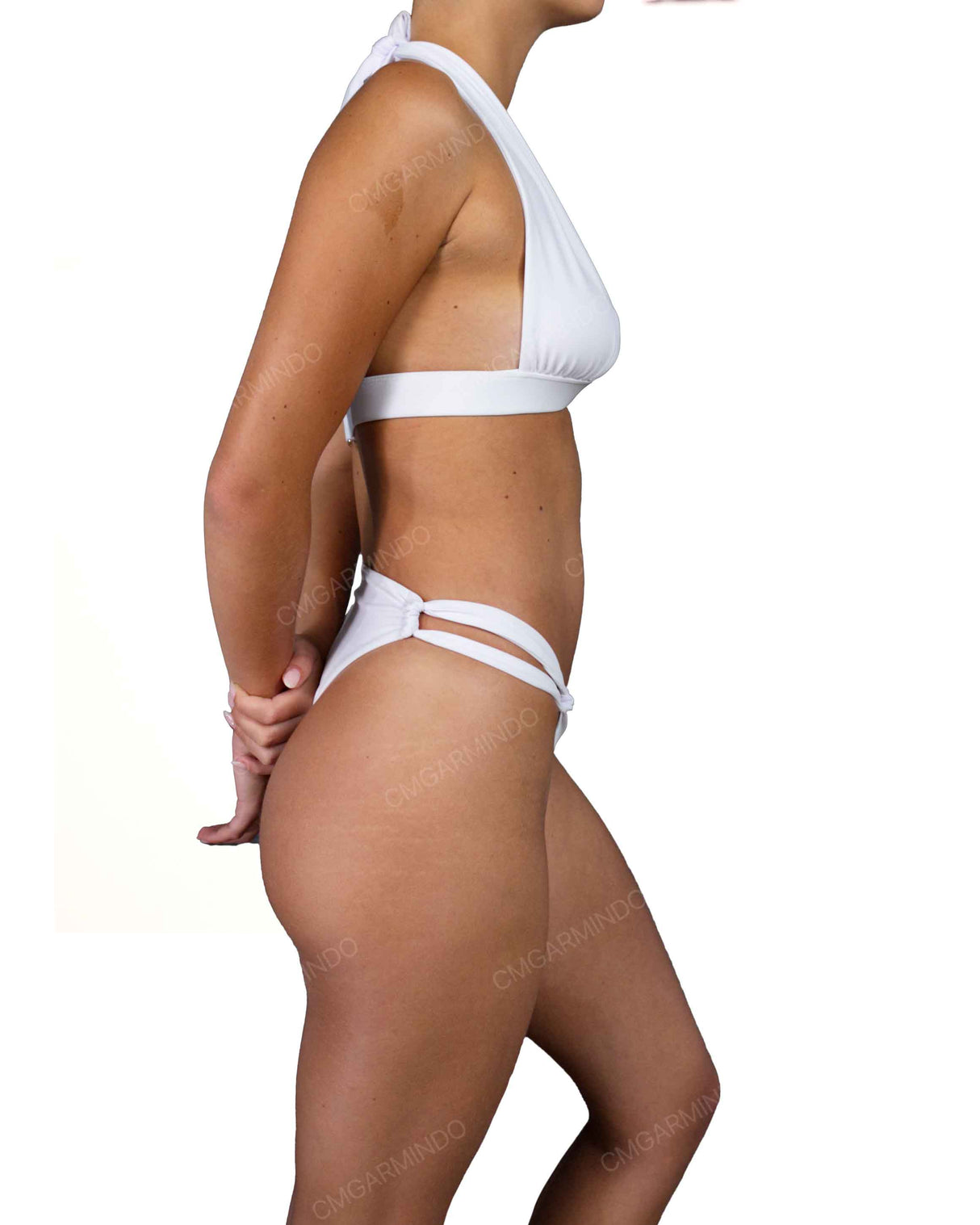 Double Strap High Waist Bottom