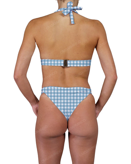 Double Strap High Waist Bottom