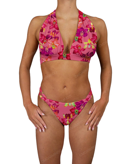 Double Strap High Waist Bottom