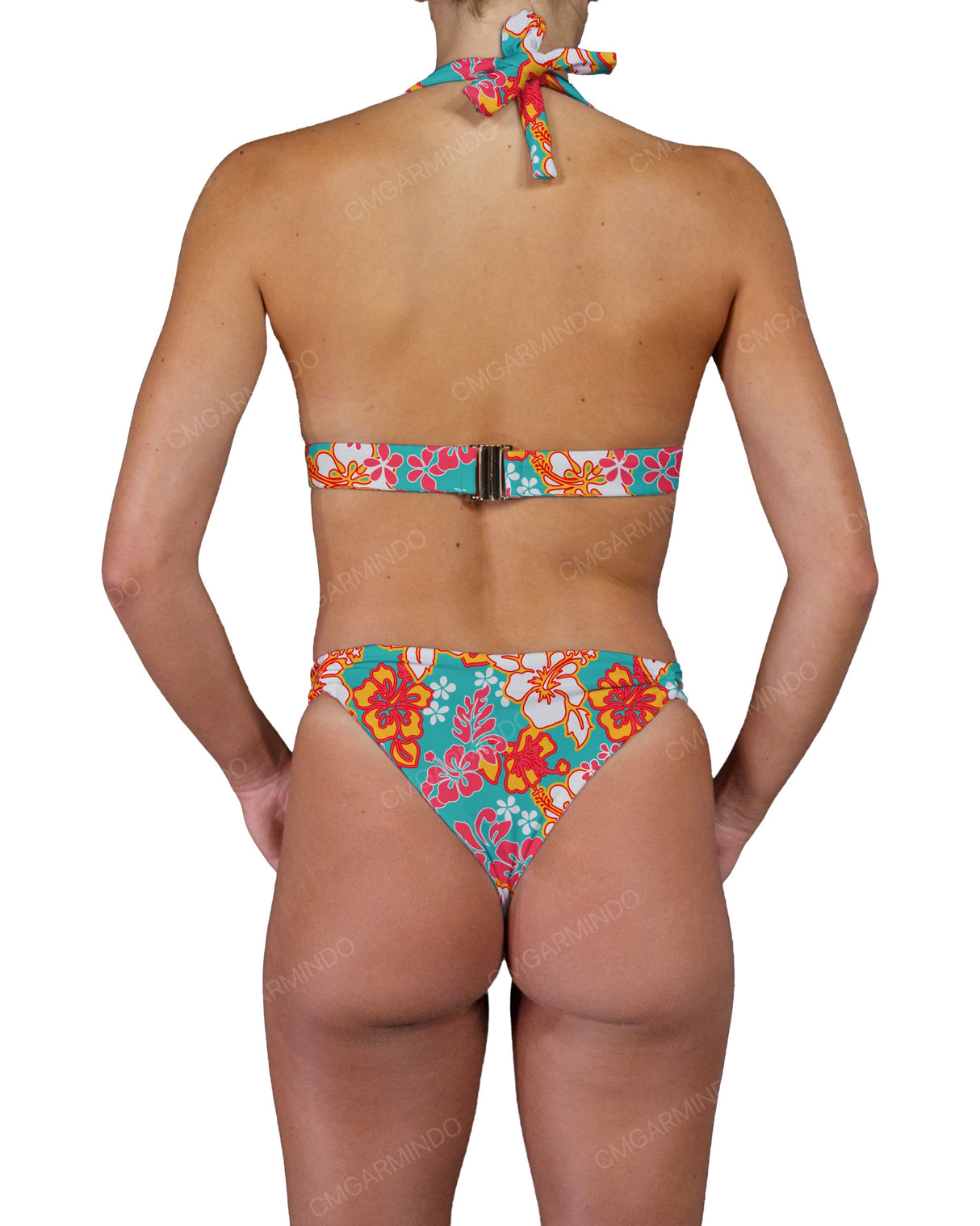 Double Strap High Waist Bottom