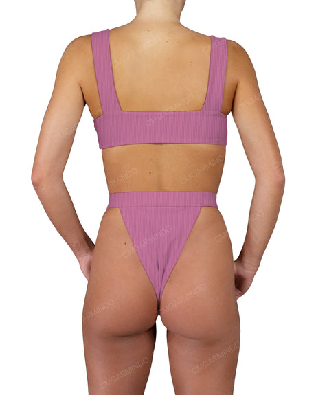 Strap Waistband High Waist Bottom