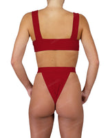 Strap Waistband High Waist Bottom