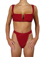 Strap Waistband High Waist Bottom
