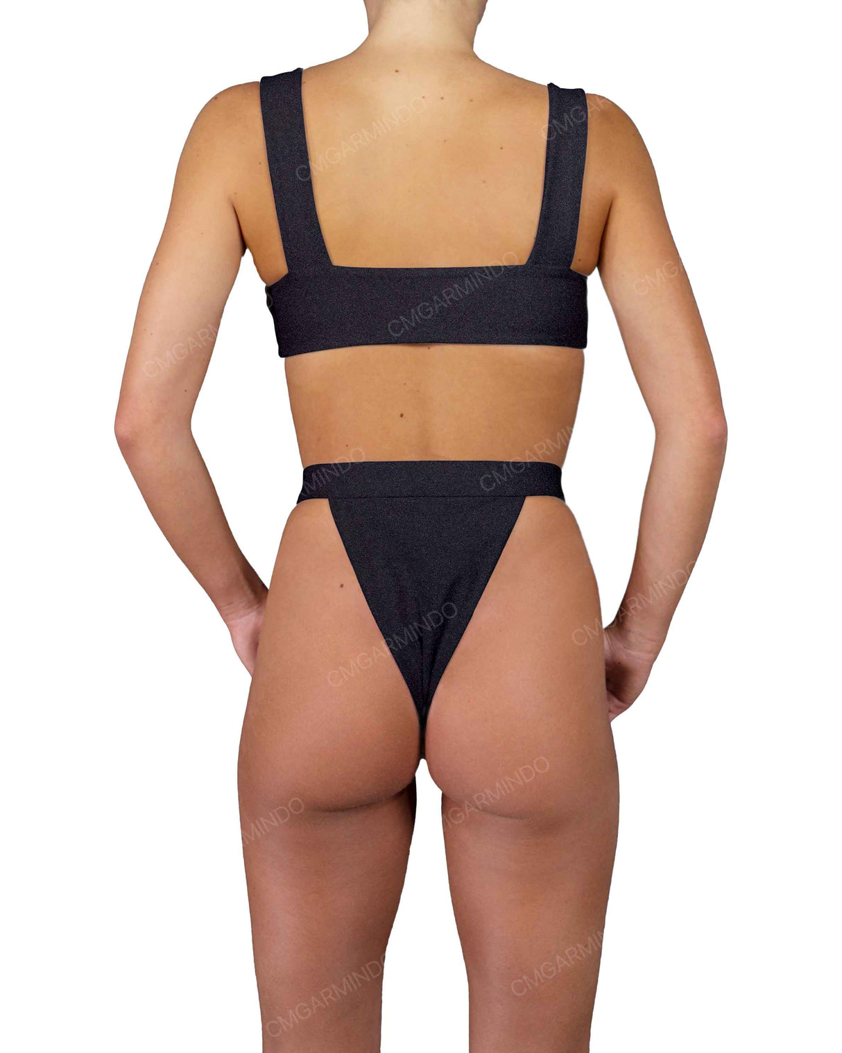Strap Waistband High Waist Bottom