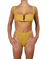 Strap Waistband High Waist Bottom