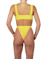 Strap Waistband High Waist Bottom