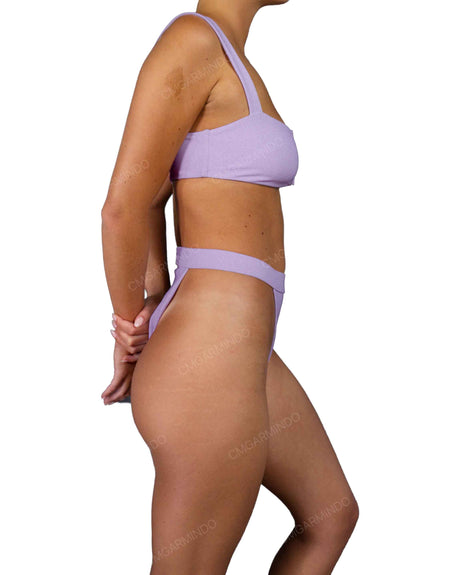Strap Waistband High Waist Bottom