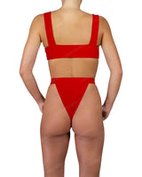 Strap Waistband High Waist Bottom