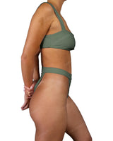 Strap Waistband High Waist Bottom