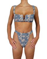 Strap Waistband High Waist Bottom