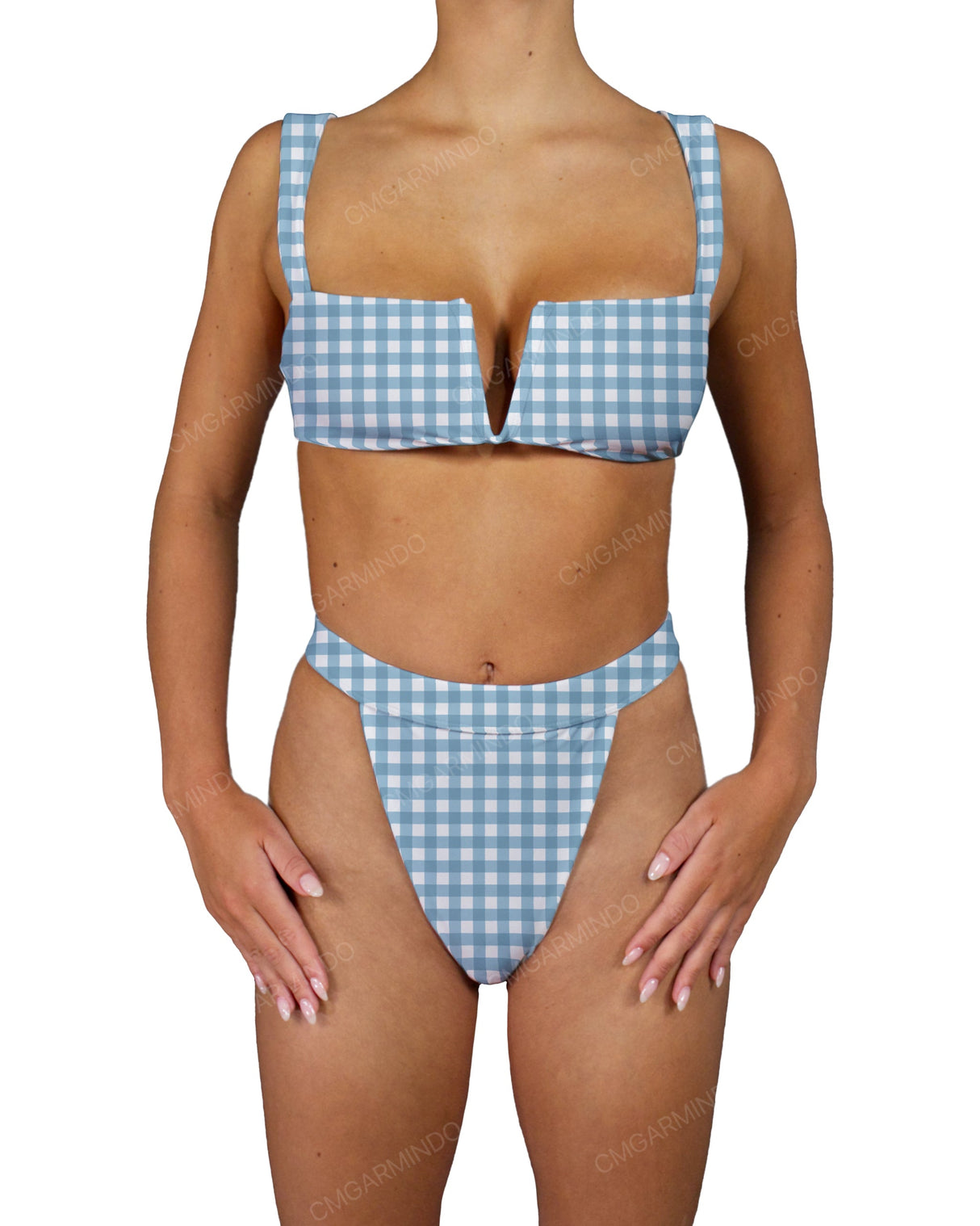 Strap Waistband High Waist Bottom