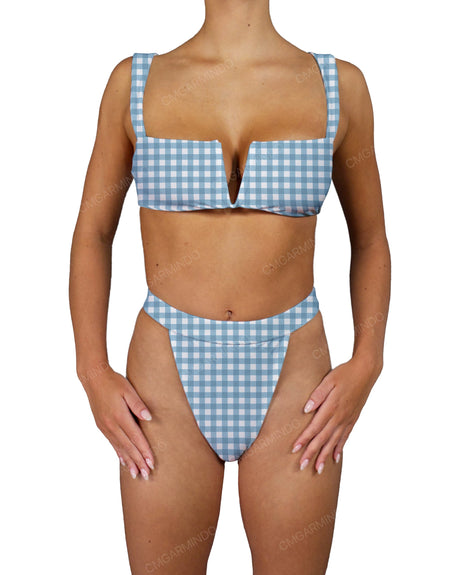 Strap Waistband High Waist Bottom