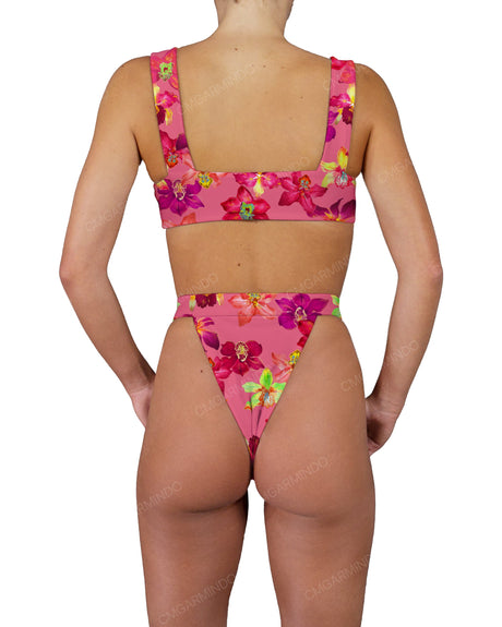 Strap Waistband High Waist Bottom