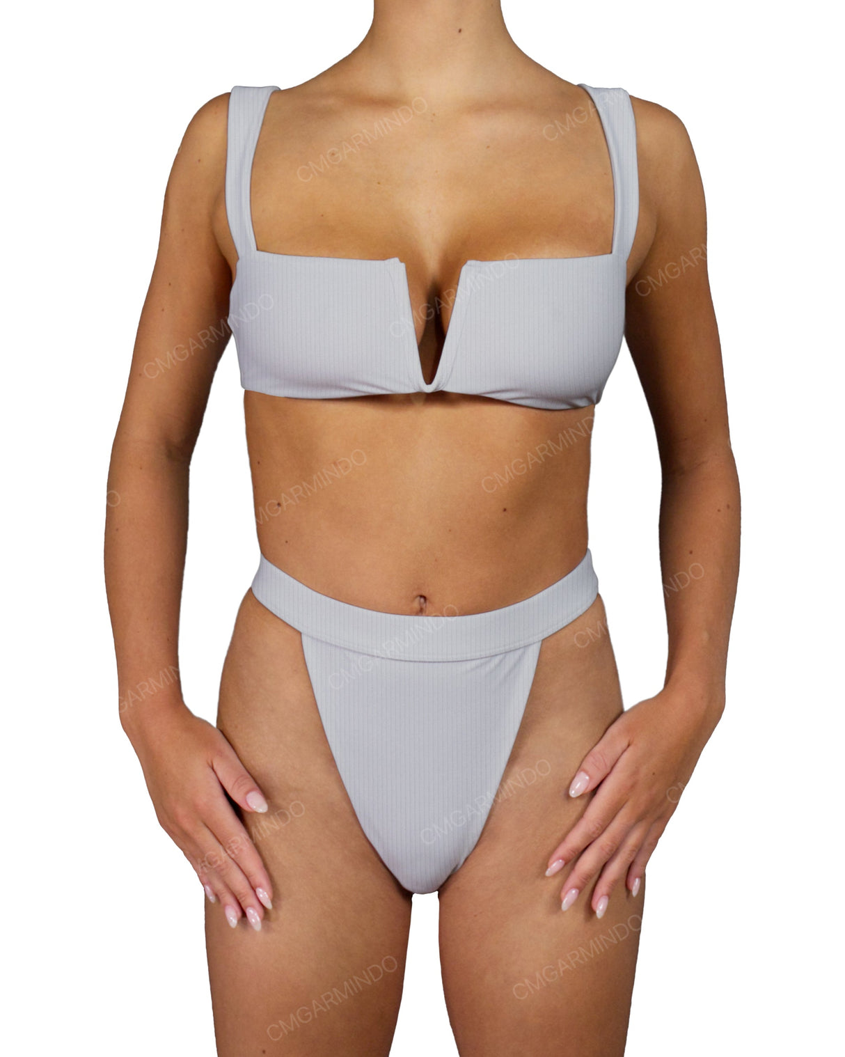 Strap Waistband High Waist Bottom