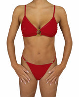Side Ring Thin Strap Bottom