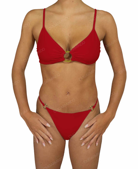 Side Ring Thin Strap Bottom