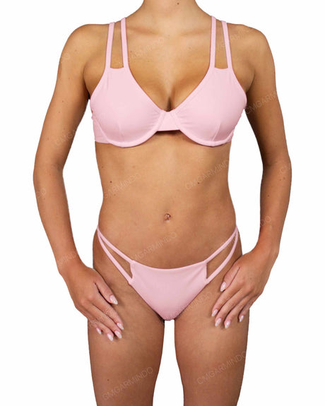 Double Strap Low Waist Bottom